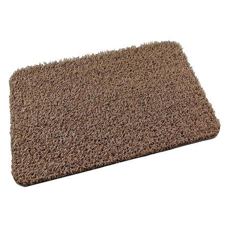 Clean Machine GrassWorx Clean Machine 18 in. W X 24 in. L Taupe Flair Astroturf Door Mat 10372028